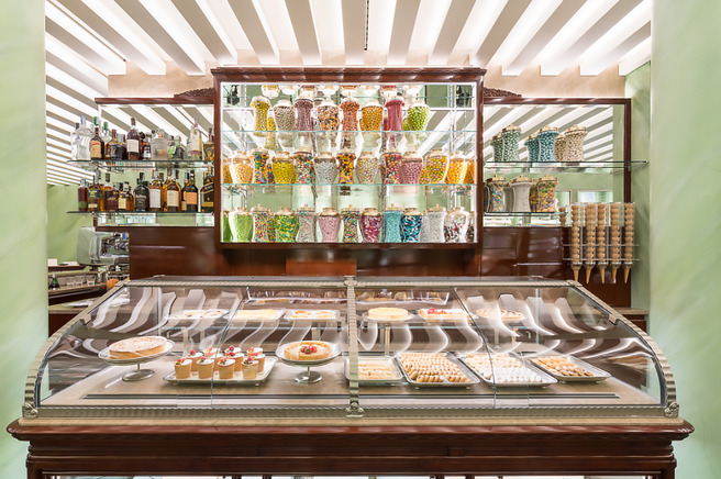 Candy shop:  Prada   