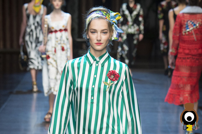 #SuzyMFW: Dolce & Gabbana  Loving Your Selfie