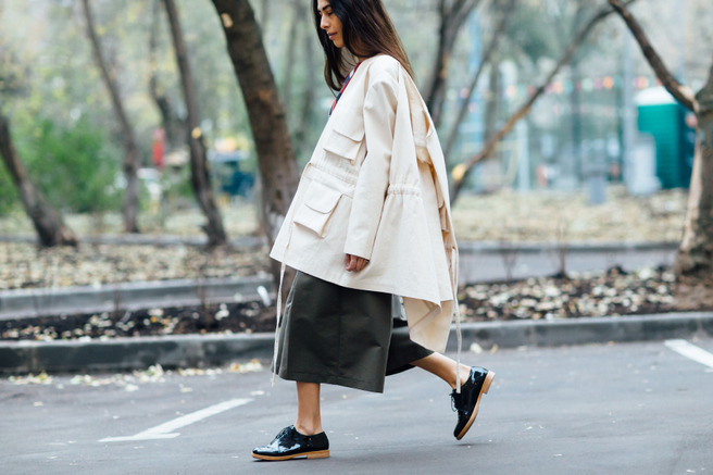 Streetstyle  Mercedes-Benz Fashion Week Russia,  2