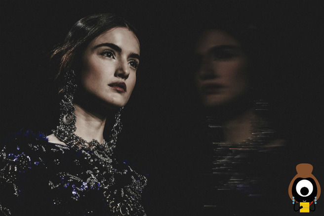 Marchesa and DKNY: Feminine Meets Feisty